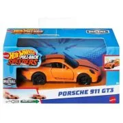HOT WHEELS MASINUTA METALICA CU SISTEM PULL BACK PORSCHE 911 GT3 SCARA 1: 43