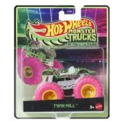 HOT WHEELS MONSTER TRUCK GLOW IN THE DARK MASINUTA TWIN MILL SCARA 1 LA 64