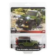 HOT WHEELS PREMIUM REAL RIDERS MASINUTA METALICA JEEP WRANGLER 392 RUBICON SCARA 1 LA 43