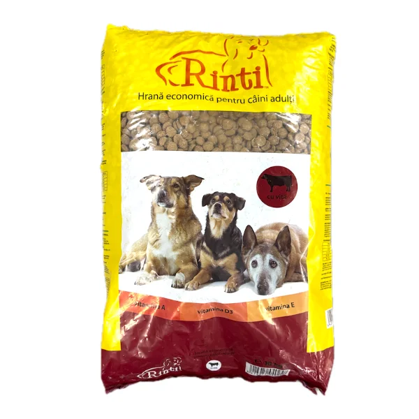 Hrana uscata caini Rinti Dog cu vita 10 kg