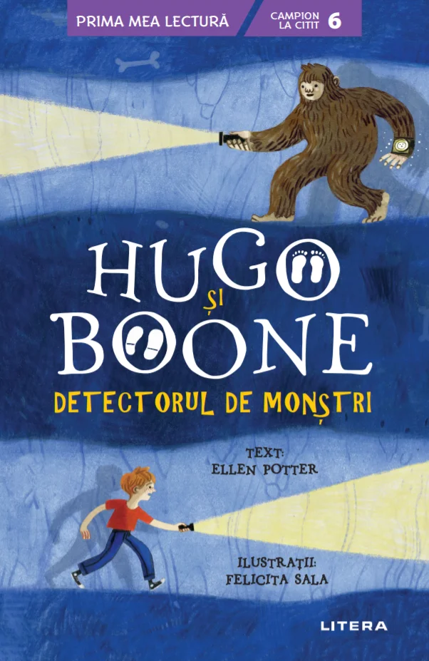 Hugo și Boone. Detectorul de monștri. Campion la citit (nivelul 6)