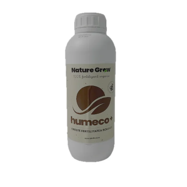 Humeco Plus 1L, fertilizant organic pentru fertirigare