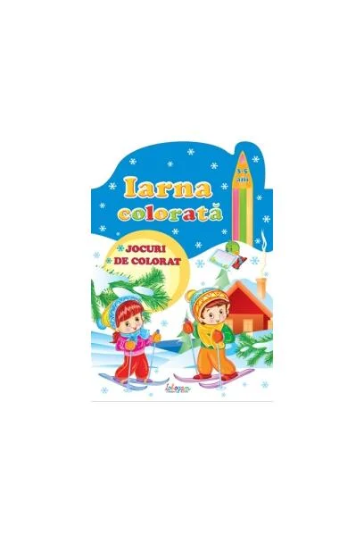 Iarna colorată, 3-5 ani. Jocuri de colorat - Paperback brosat - *** - Erc Press