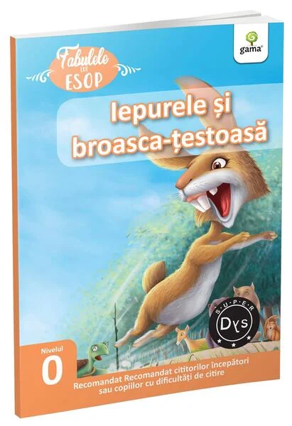 Iepurele și broasca-țestoasă - Paperback brosat - Esop - Gama
