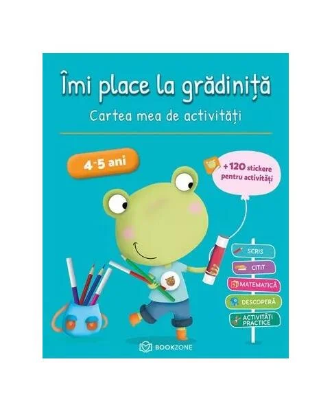 Îmi place la grădiniță – 4-5 ani - Paperback brosat - Jeanine Villani, Nicole Herr - Bookzone