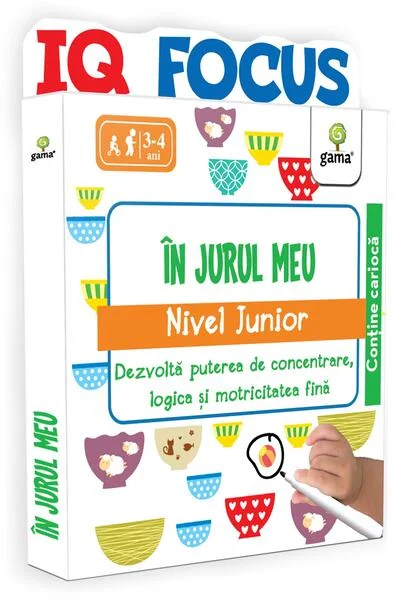 În jurul meu - Nivel Junior Plus - Board book - Gama