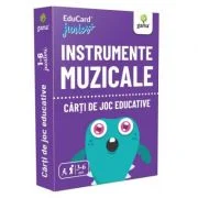 Instrumente muzicale. EduCard Junior plus. Carti de joc educative