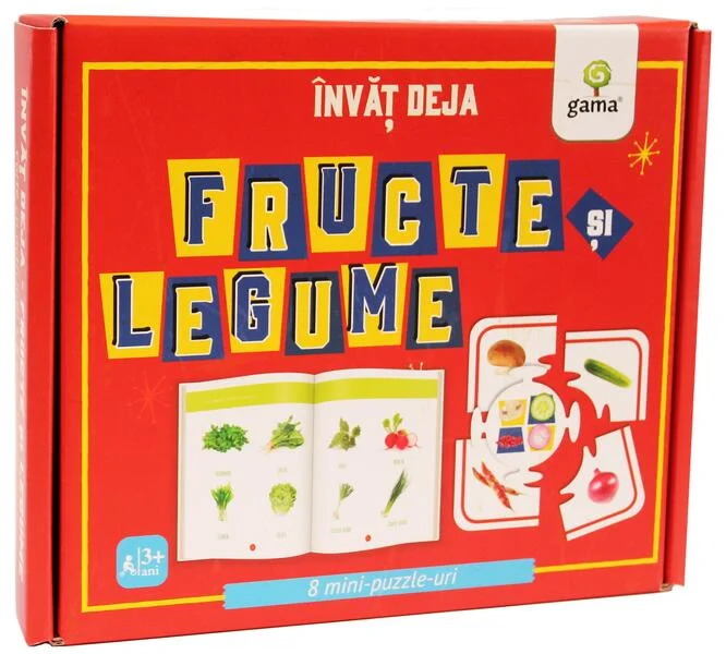 Învăț deja fructe și legume - Board book - *** - Gama
