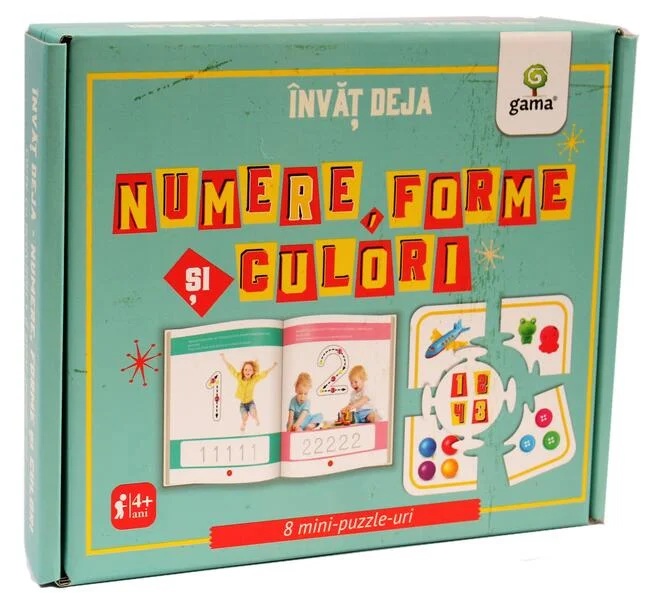 Învăț deja numere, forme și culori - Board book - *** - Gama