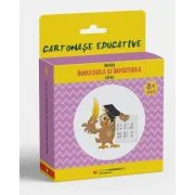Invata INMULTIREA SI IMPARTIREA cu BU (21 de cartonase educative)