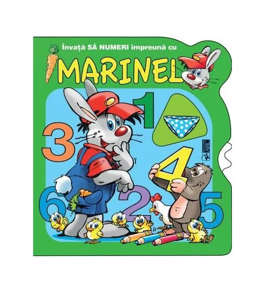 Învață numerele împreună cu Marinel - Hardcover - Jan Ivens - Editura ARC