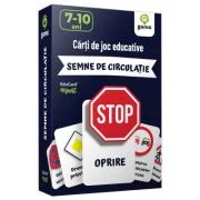 Invata... SEMNE DE CIRCULATIE. Carti de joc educative Junior Plus