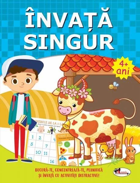 Învață singur. Carte de activitățI +4 - Paperback - Dreamland Publications - Aramis