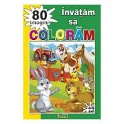 Invatam sa coloram 80 de imagini