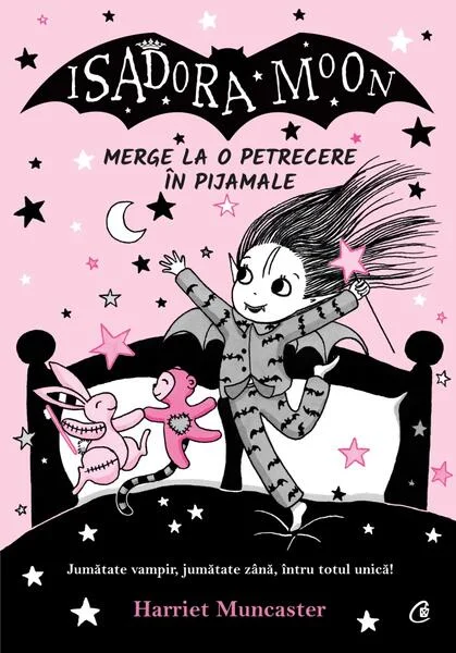 Isadora Moon merge la o petrecere în pijamale (Vol. 9) - Paperback brosat - Harriet Muncaster - Curtea Veche