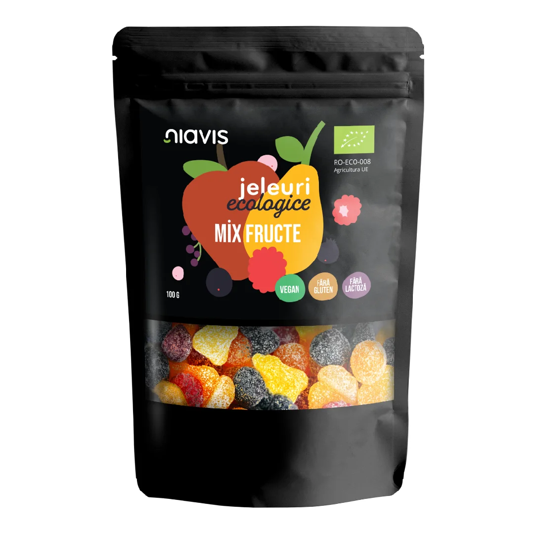 Jeleuri Ecologice Mix Fructe, 100g, Niavis