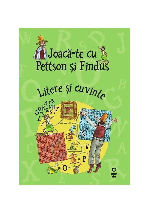 Joaca-te cu Pettson si Findus. Litere si cuvinte