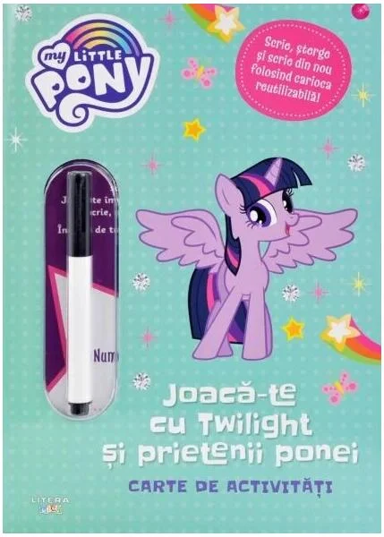 Joacă-te cu Twilight și prietenii ponei - Paperback - Litera mică
