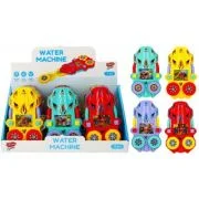 Joc de indemanare cu cercuri MegaCreative 490274, cu lansator de discuri, plastic, diverse culori, 3+ ani