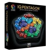 Joc de logica IQ Deluxe Pentagon, cu 120 de provocari, limba romana