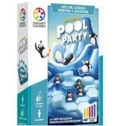 Joc de logica Penguins Pool Party, cu 60 de provocari, limba romana