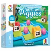 Joc de logica Three Little Piggies Deluxe, cu 48 de provocari, limba romana