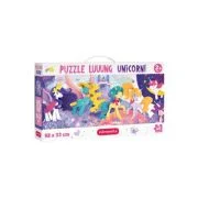 Joc educativ Mimorello Puzzle luuung. Unicorni
