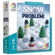 Joc logic Smart Games Snow Problem, cu 80 de provocari, editie internationala