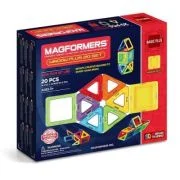 Joc magnetic de constructie 20 piese, Magformers