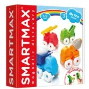 Joc magnetic Smart Max, My First Vehicles, Primele mele vehicule, 13 piese