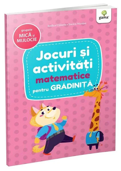 Jocuri și activități matematice - grupele mică și mijlocie - Paperback - *** - Gama