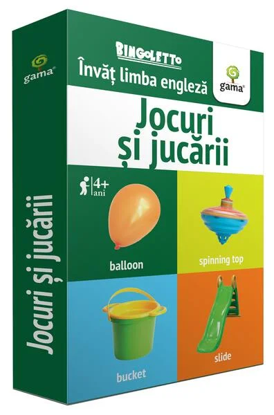 Jocuri și jucării - Board book - Gama