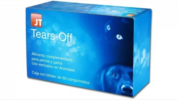 JT - TEARS-OFF pentru caini si pisici, 60 TABLETE - Termen scurt 10-2025