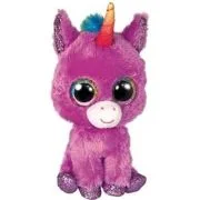 Jucarie de plus, 24 cm, Boos Rosette Unicornul violet, TY