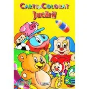 Jucarii. Carte de colorat