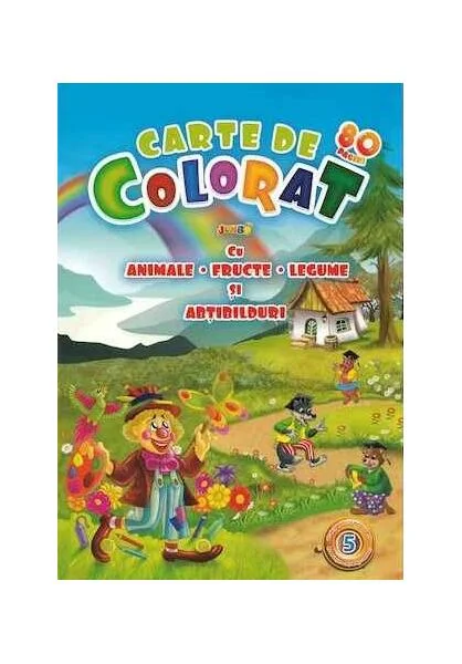 Jumbo 80. Animale. Fructe. Legume (Vol. 5) - Paperback - Eurobookids