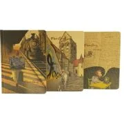 Jurnal B6 CNX Van Gogh CKB6112-2406D, 112 pagini, hartie kraft, coperta material dur