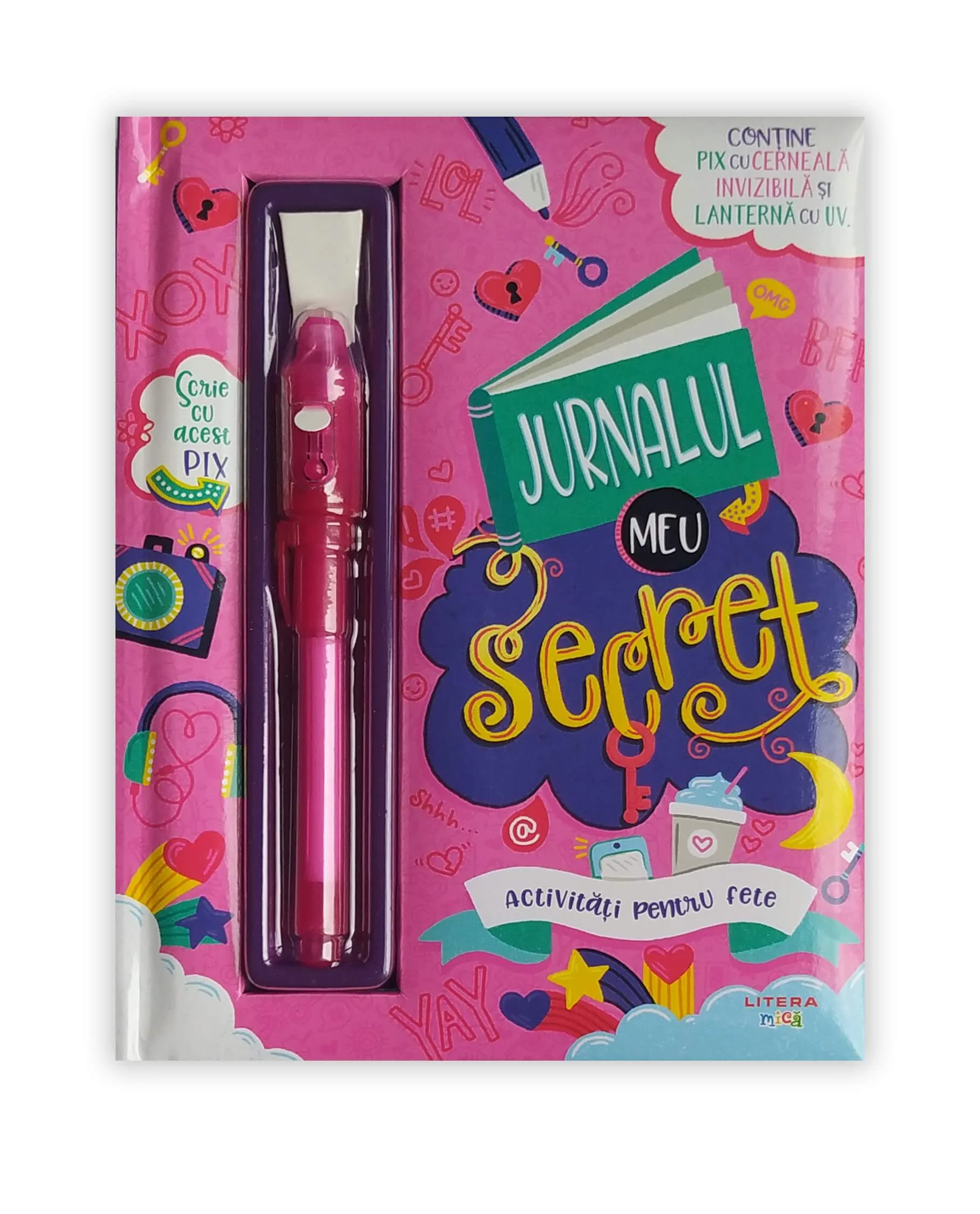 Jurnalul meu secret. Activități pentru fete