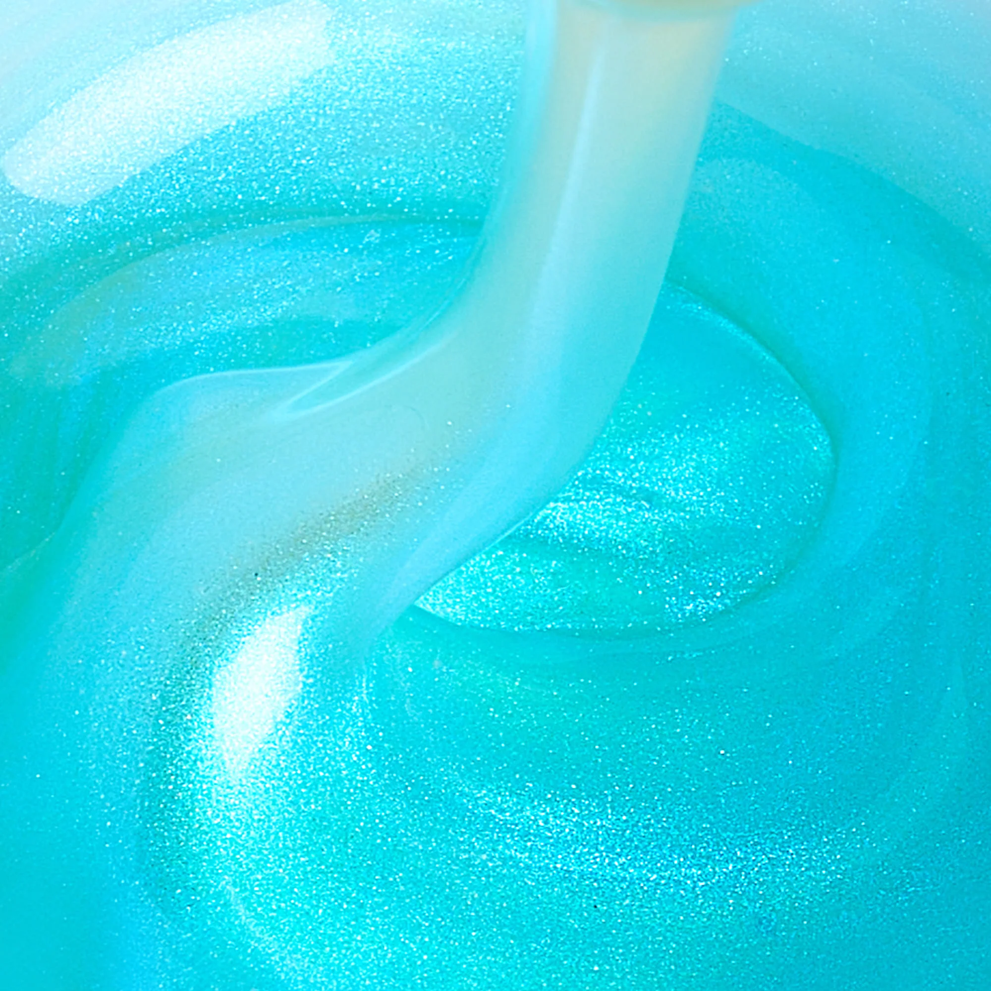 Kievskaya Freeze Gel Lemon Holly – Gel Builder Lichid cu Nuanțe Galbene și Sclipici Strălucitor