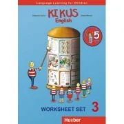 KIKUS Englisch Worksheet Set 3 Language Learning for Children - Edgardis Garlin, Stefan Merkle
