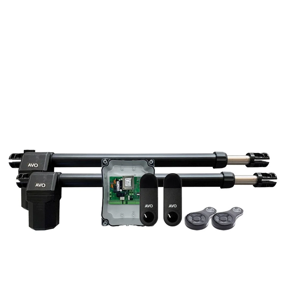 Kit automatizare poarta batanta AVO ATO4, 4 m/canat, 200 kg, 230 V