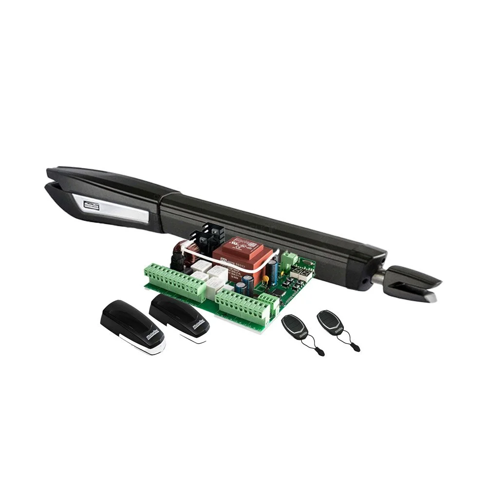 Kit automatizare poarta batanta Motorline KIT JAG 600-52-1BR-L, 4 m/canat, 600 Kg, 230 V, stanga