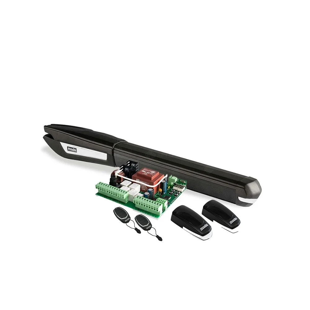 Kit automatizare poarta batanta Motorline KIT PERSA 400-24V-1BR-L, 3 m/canat, 400 kg, 24 V, stanga