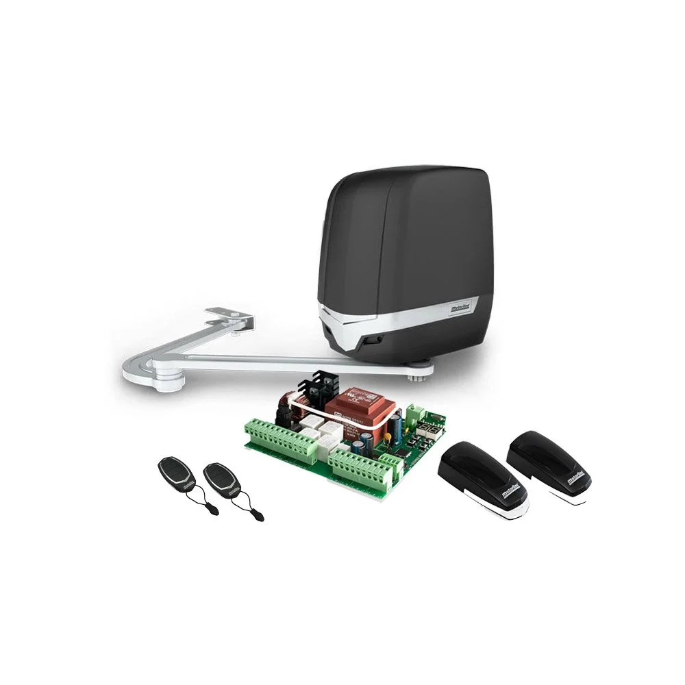 Kit automatizare poarta batanta Motorline Telica KIT TELICA-52-1BR-L, 2.5 m, 200 kg, 230 Vac, brat articulat, stanga