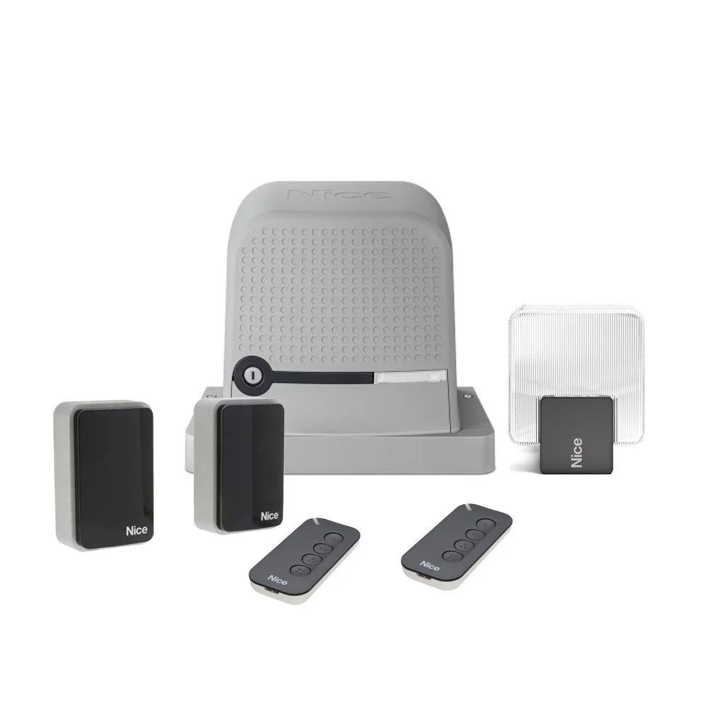 Kit automatizare poarta culisanta NICE Robus600 RBS600BDKCE, 8 metri, 600kg, 433.92 MHz