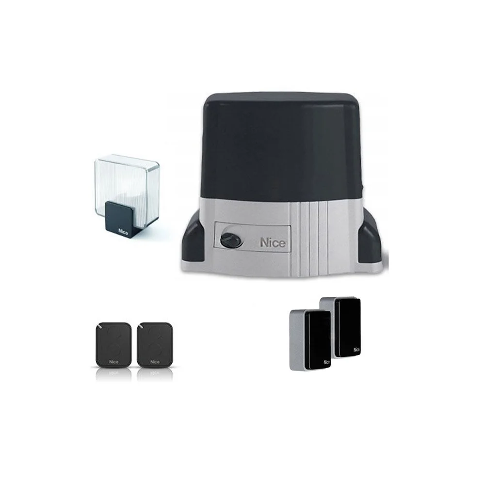 Kit automatizare poarta culisanta Nice THOR1500KCE, 1500 Kg, 230 Vac, 500 W