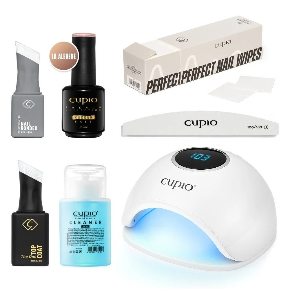 Kit Complet Manichiura Semipermanenta Acasa