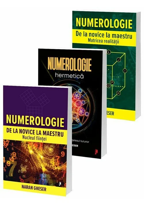 KIT Complet Numerologie. Set 3 carti