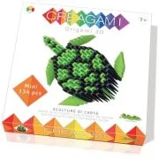 Kit origami cu 134 piese, Creagami, Broasca testoasa