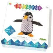 Kit origami cu 463 piese, Creagami, Pinguin